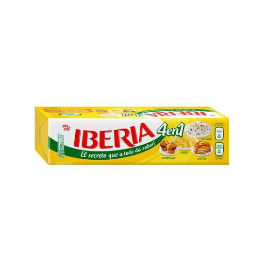 Margarina sin sal 4 en 1 Iberia 90g