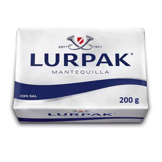 Mantequilla con sal Lurpak 200gr