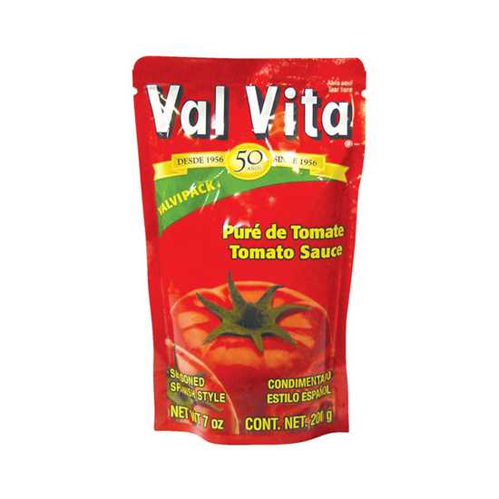 Pure de tomate Val Vita 200 Gr.
