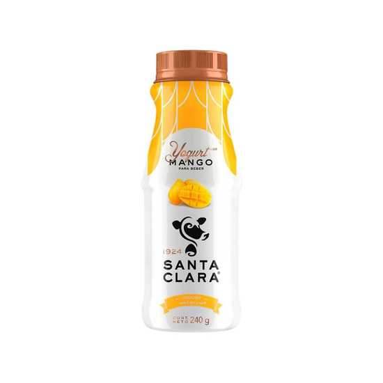 Yogurt con mango para beber Santa Clara 240g