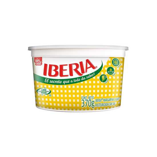 Margarina sin sal Iberia 370g