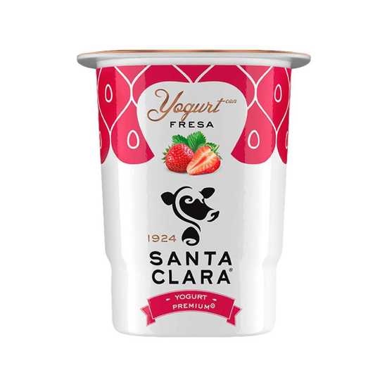 Yogurt con fresa Santa Clara 240g