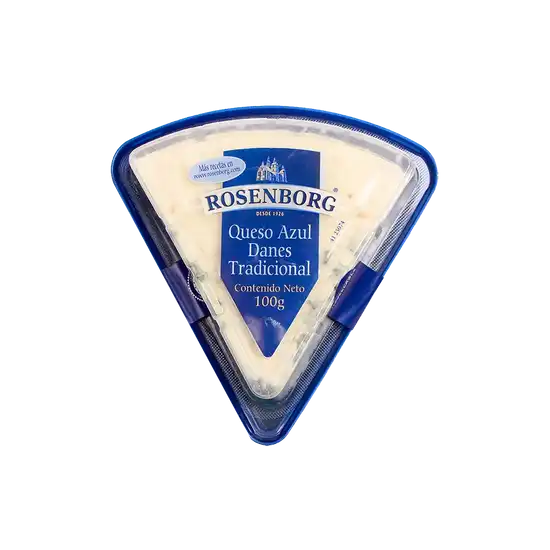 Queso azul danes tradicional Rosenburg 100gr
